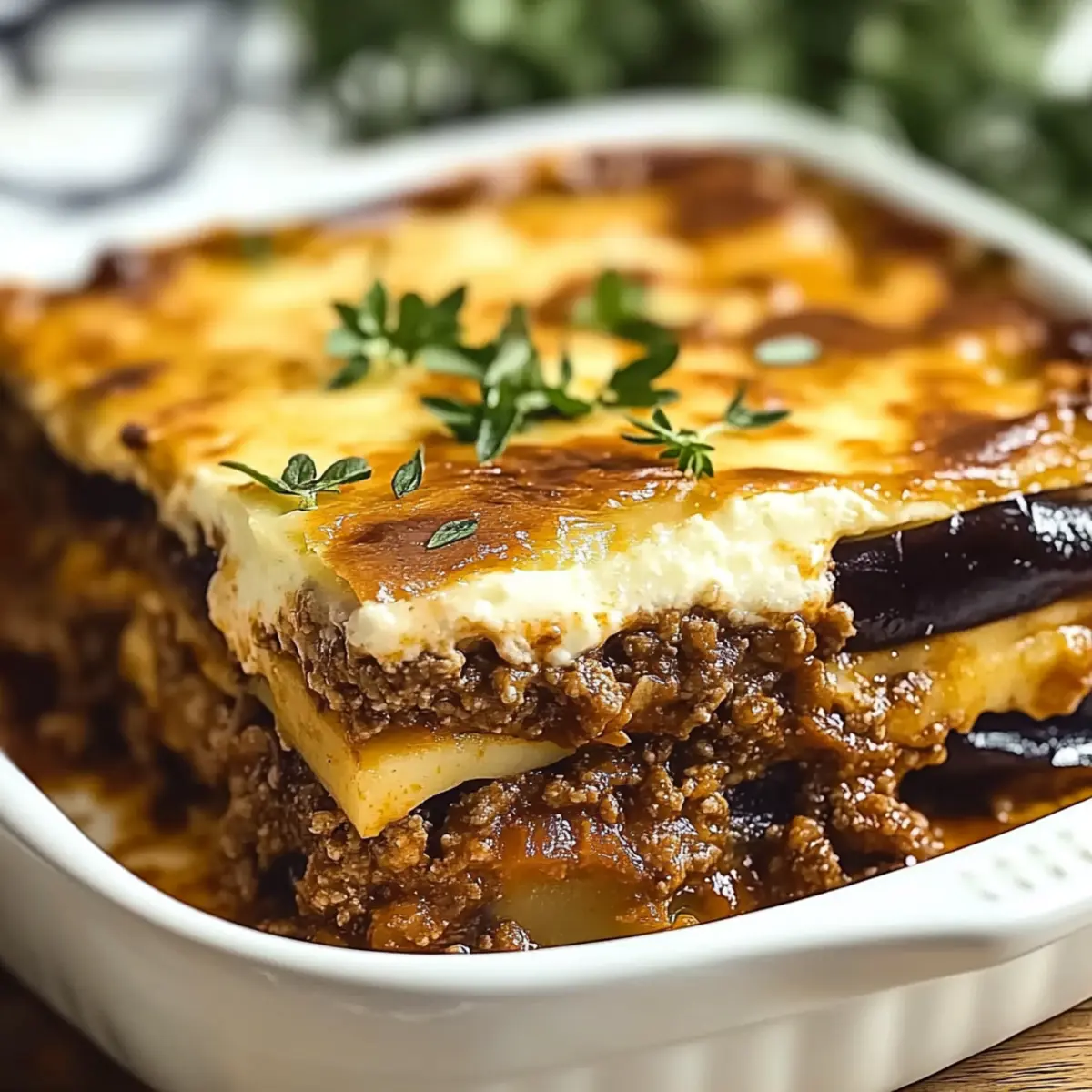 Authentic Greek Moussaka