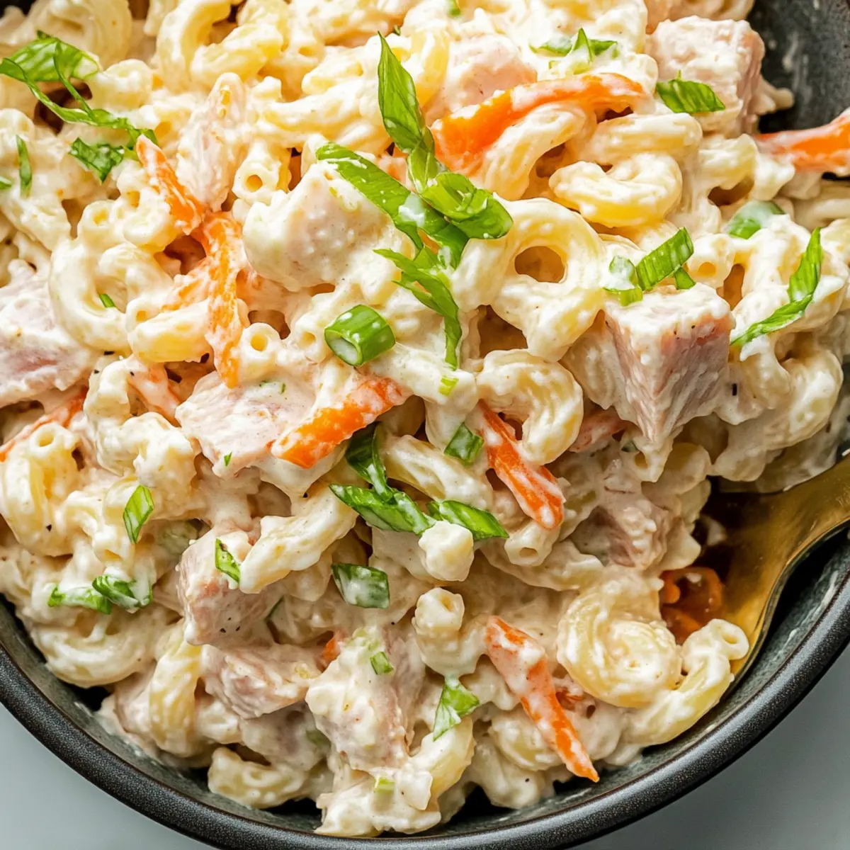 Hawaiian Tuna Mac Salad
