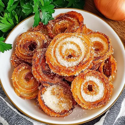 Crispy Onion Ring Chips