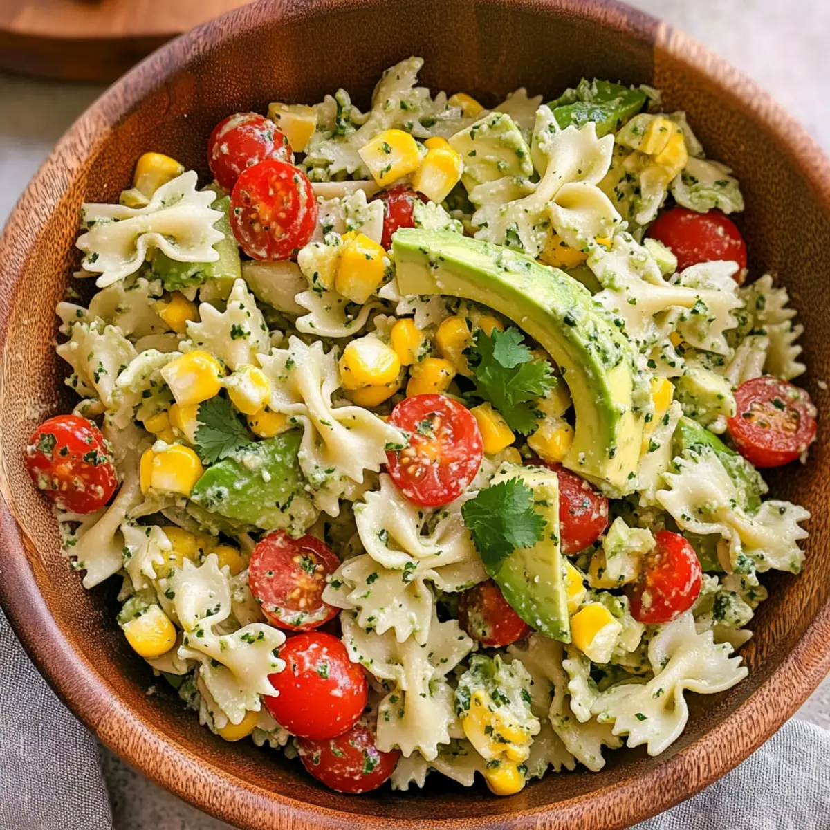 Cilantro Lime Pasta Salad