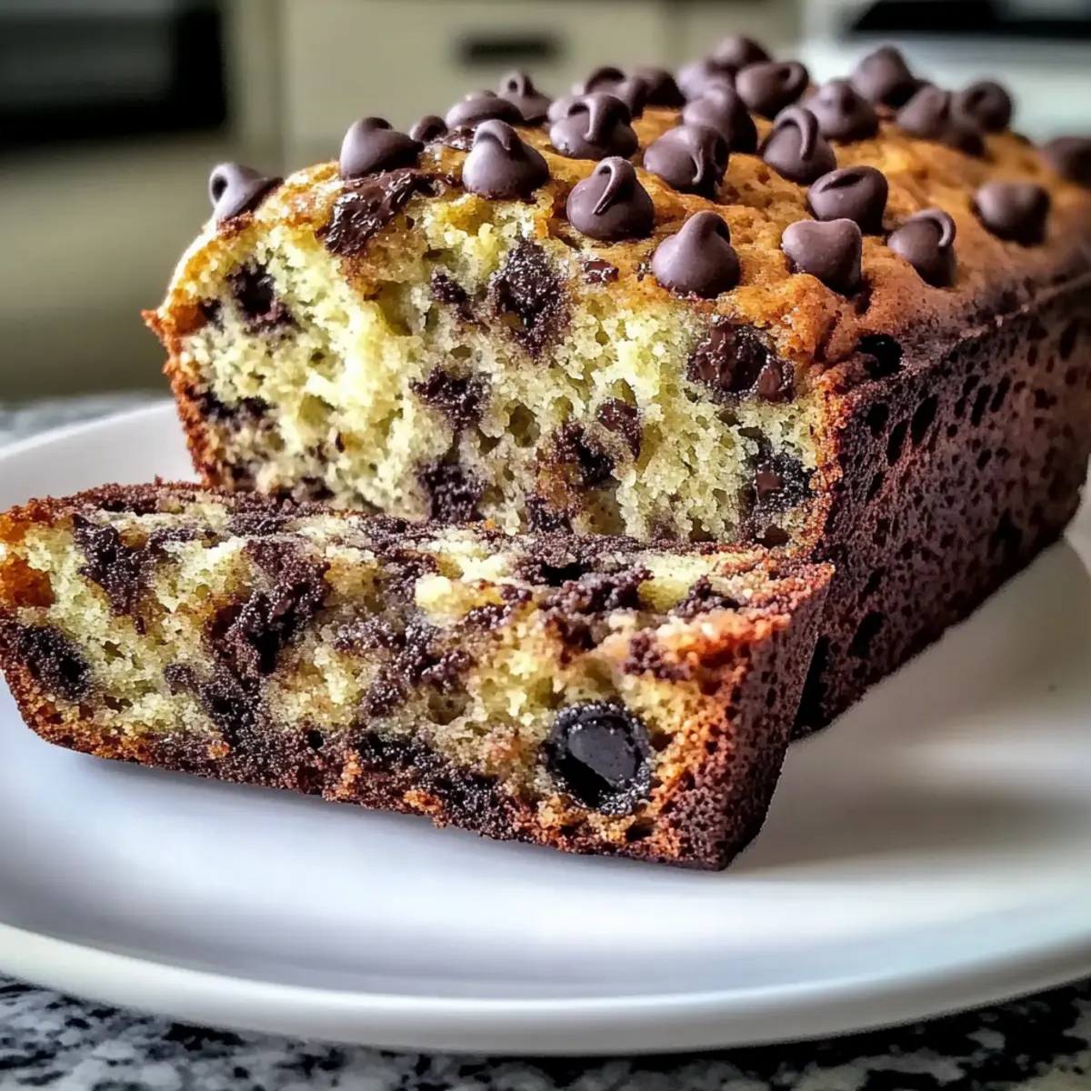 Super Moist Chocolate Chip Banana Bread Bliss
