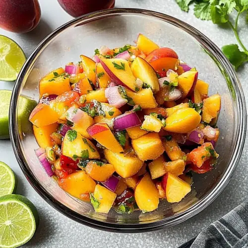 Fresh Peach Salsa
