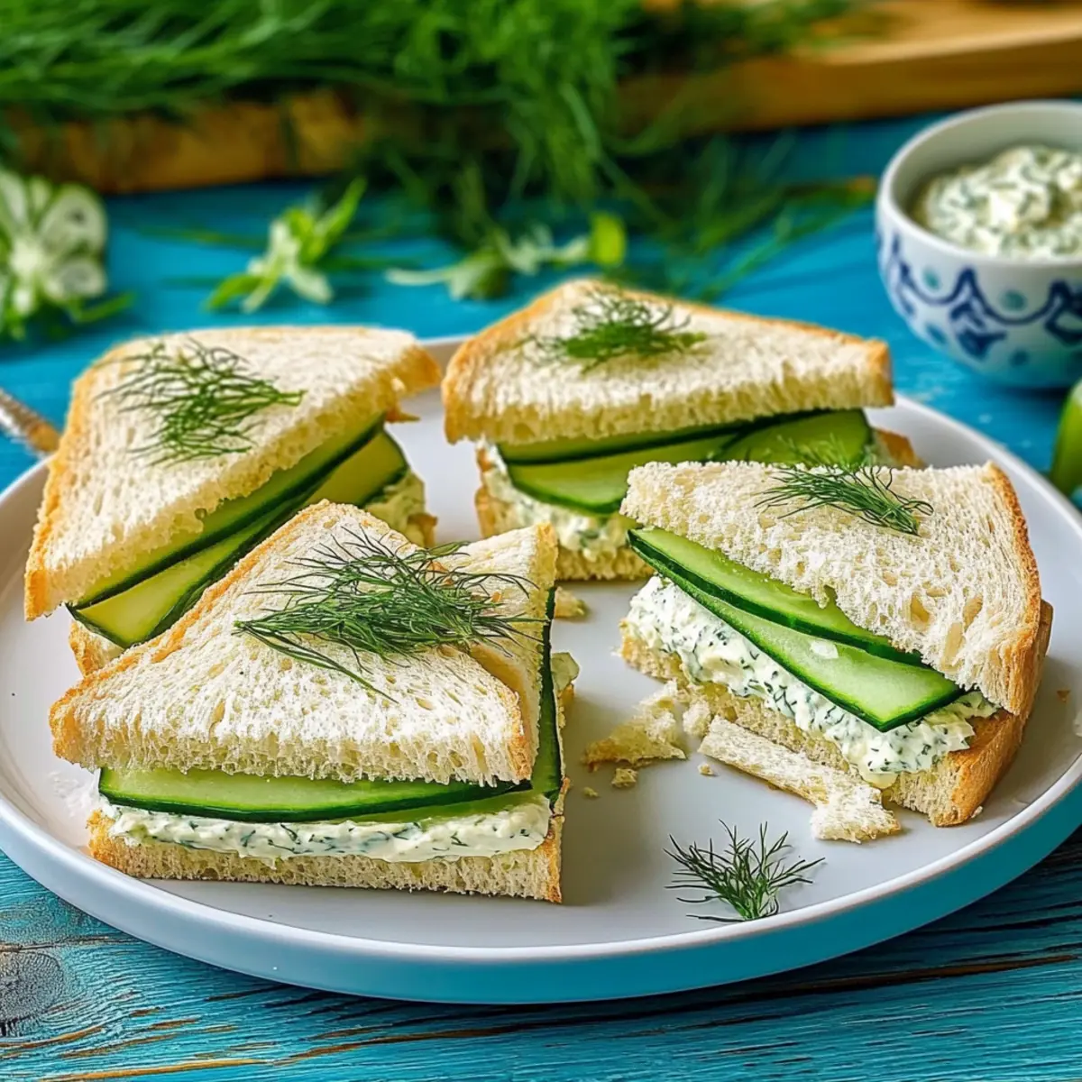 Cucumber Sandwiches