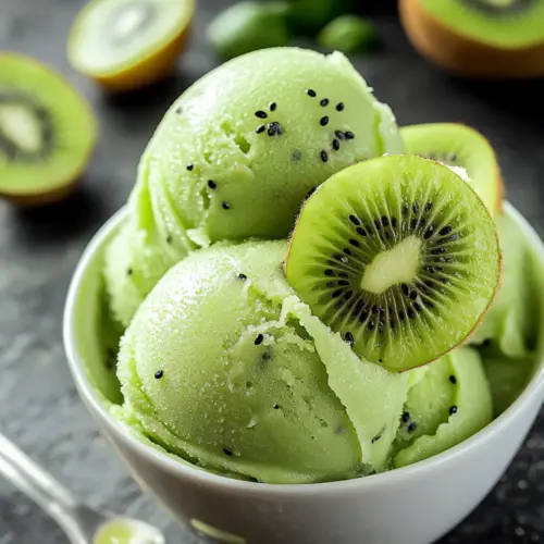 Kiwi Sorbet