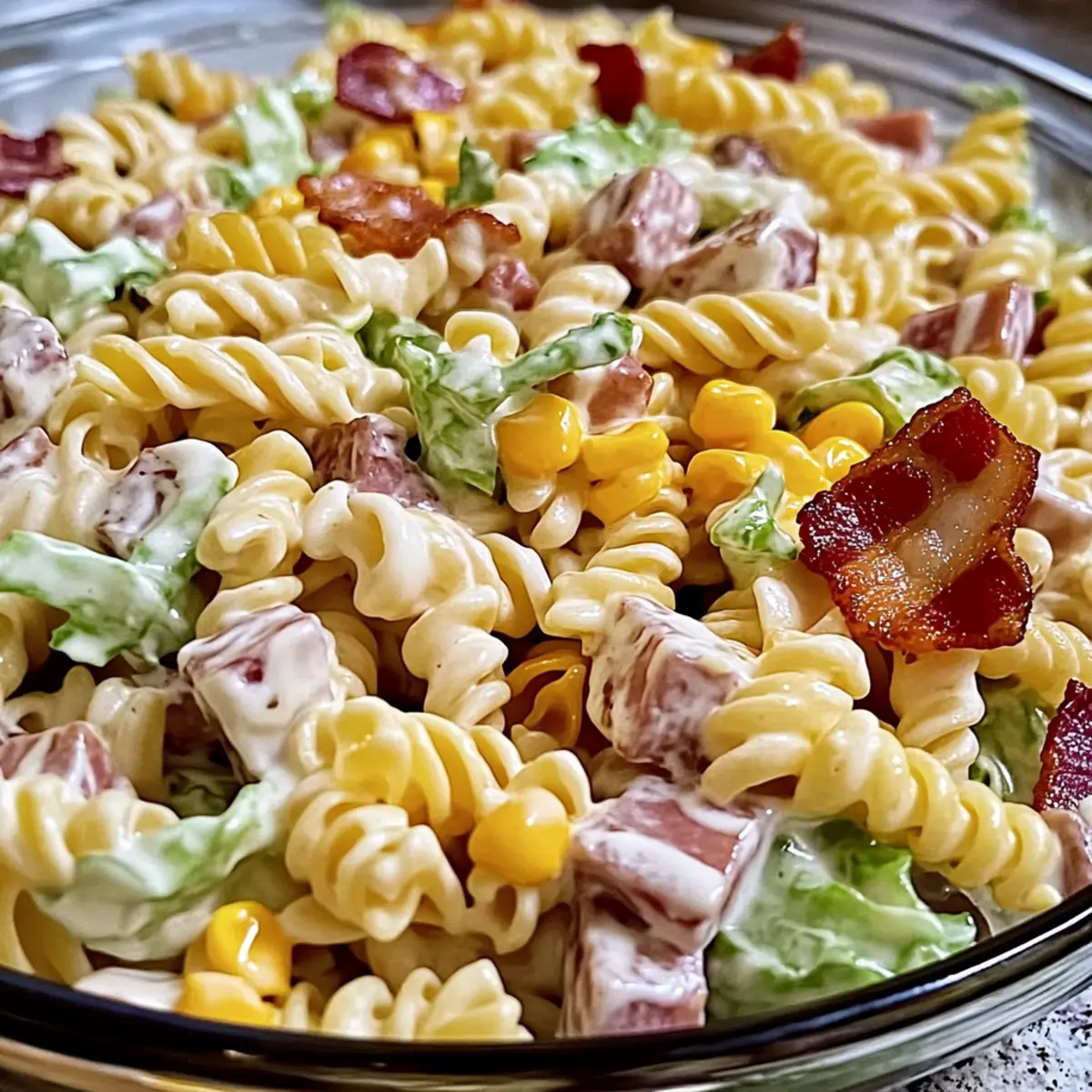 Club Sandwich Pasta Salad