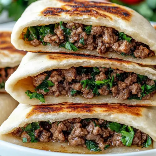 Crispy Lebanese Arayes