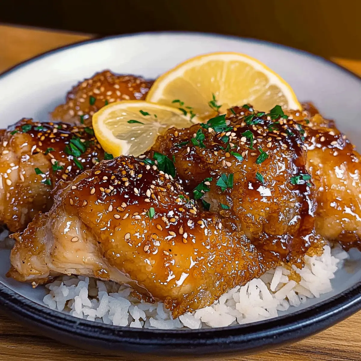 Honey Lemon Garlic Chicken