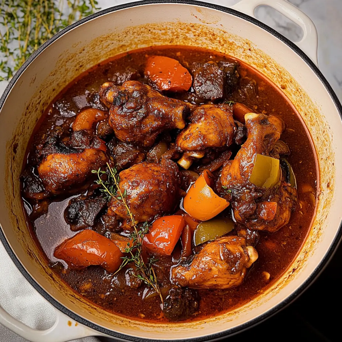 Jamaican Brown Stew Chicken