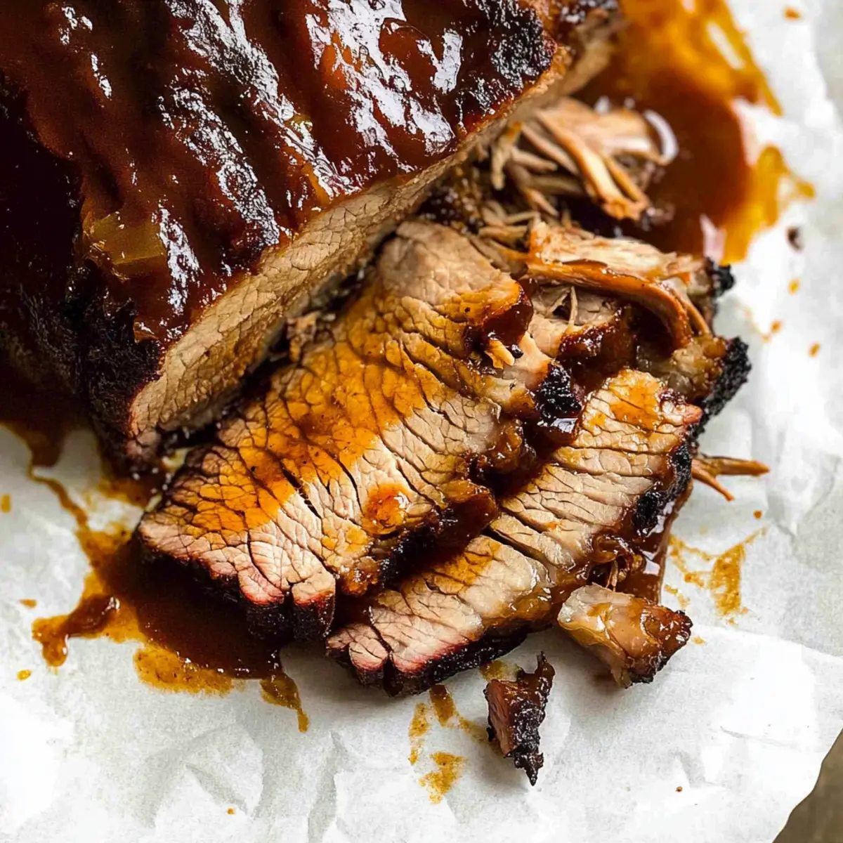 Slow Cooker Beef Brisket with BBQ Sauce