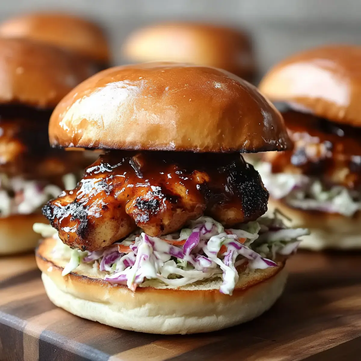 Honey Chipotle Chicken Sliders