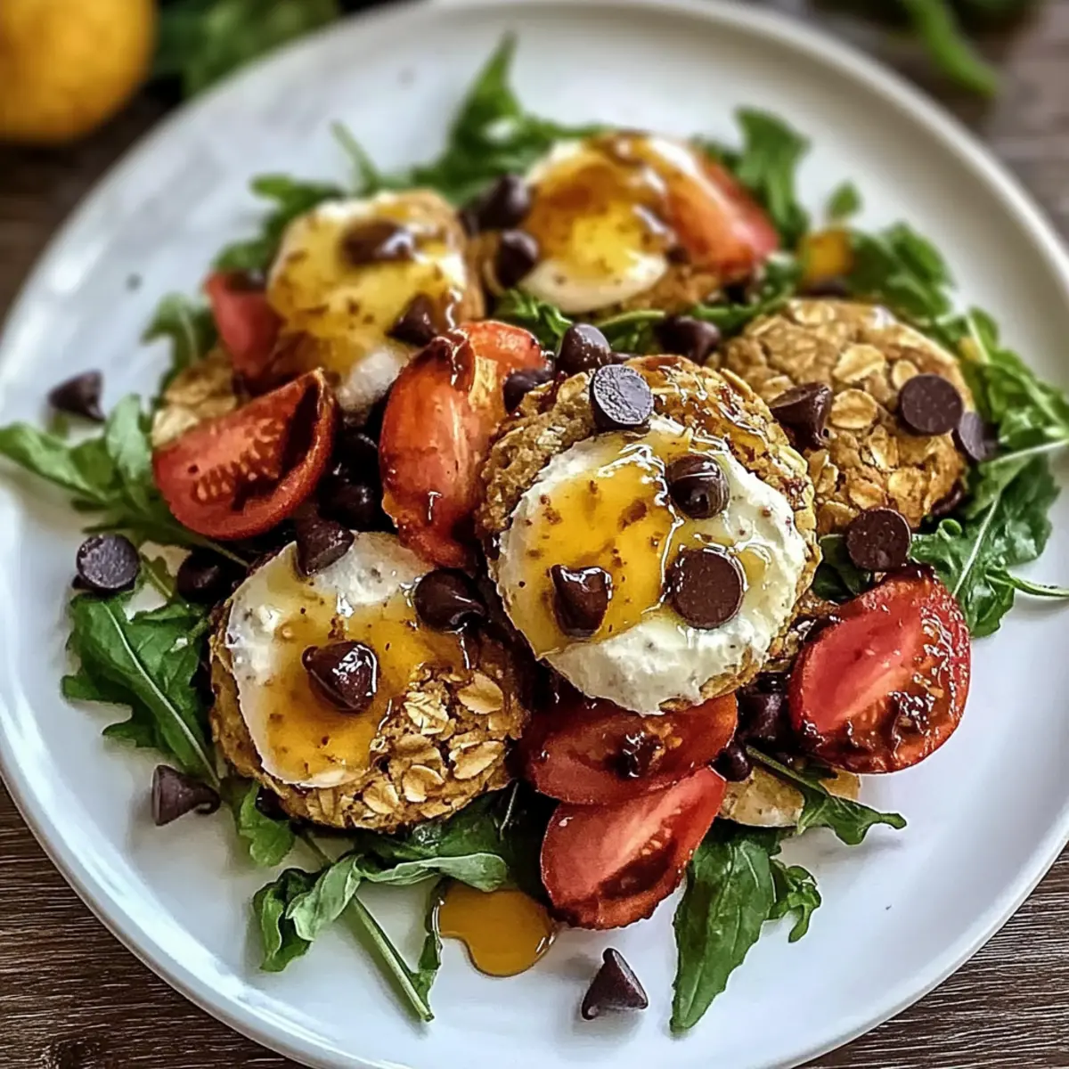 Peach Burrata Salad