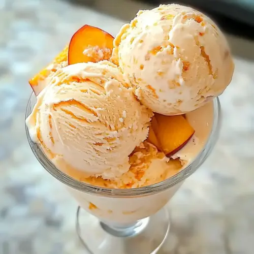 Georgia Peach Ice Cream