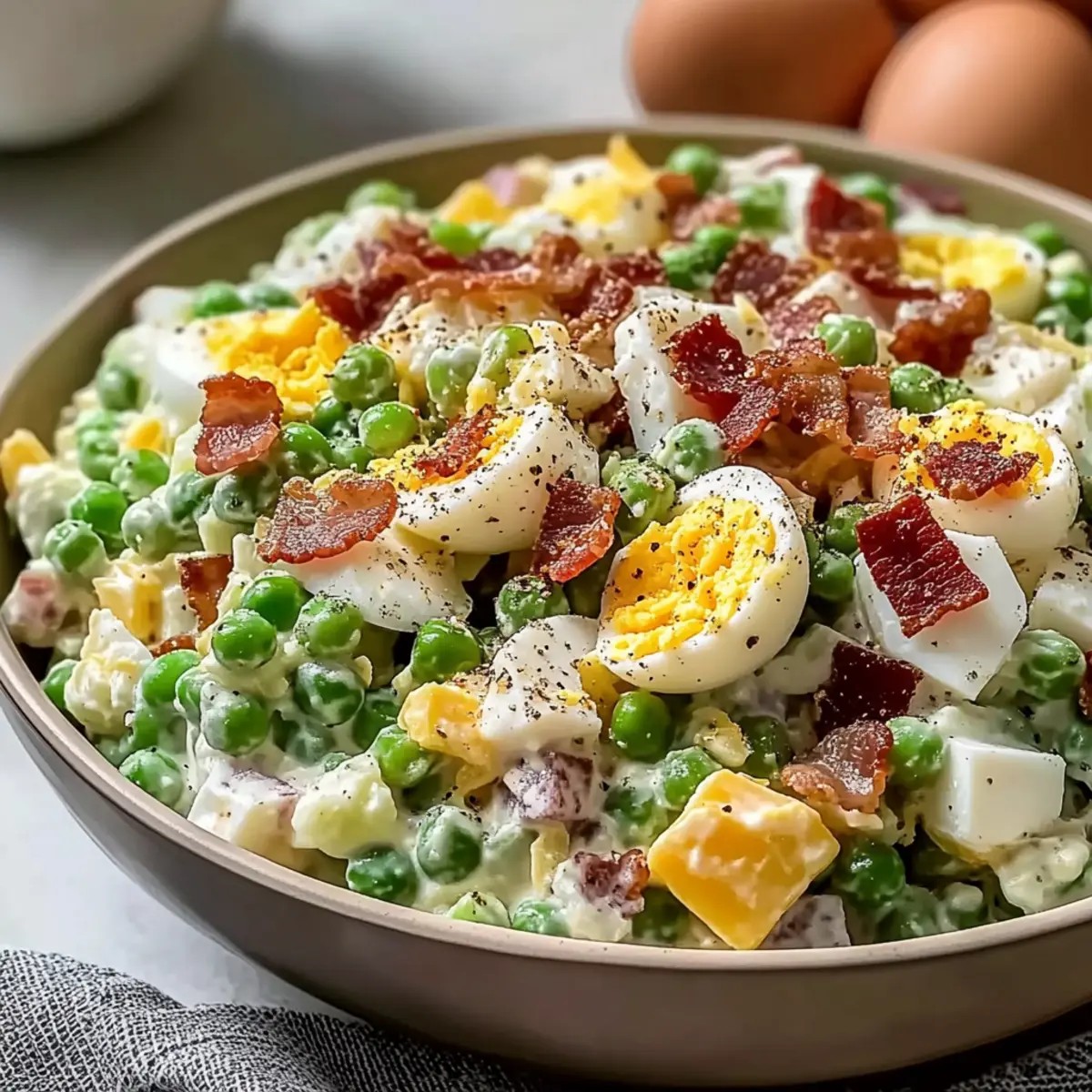 Creamy Southern Pea Salad