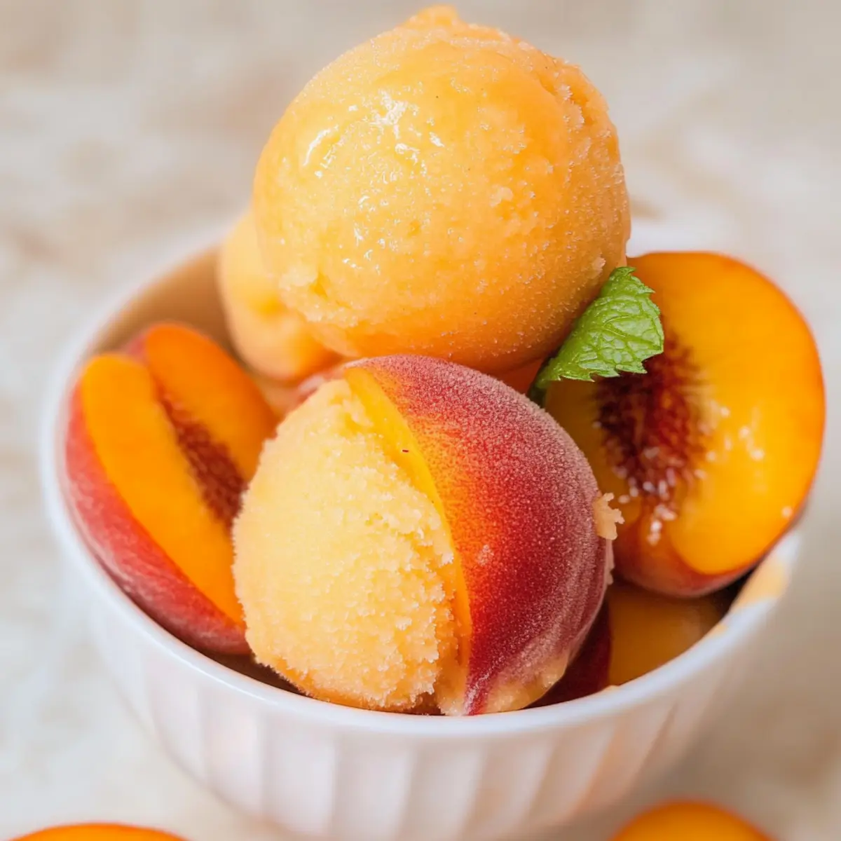Peach Sorbet