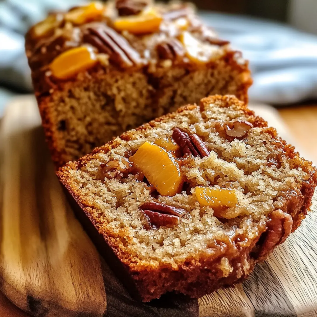 Peach Pecan Bread