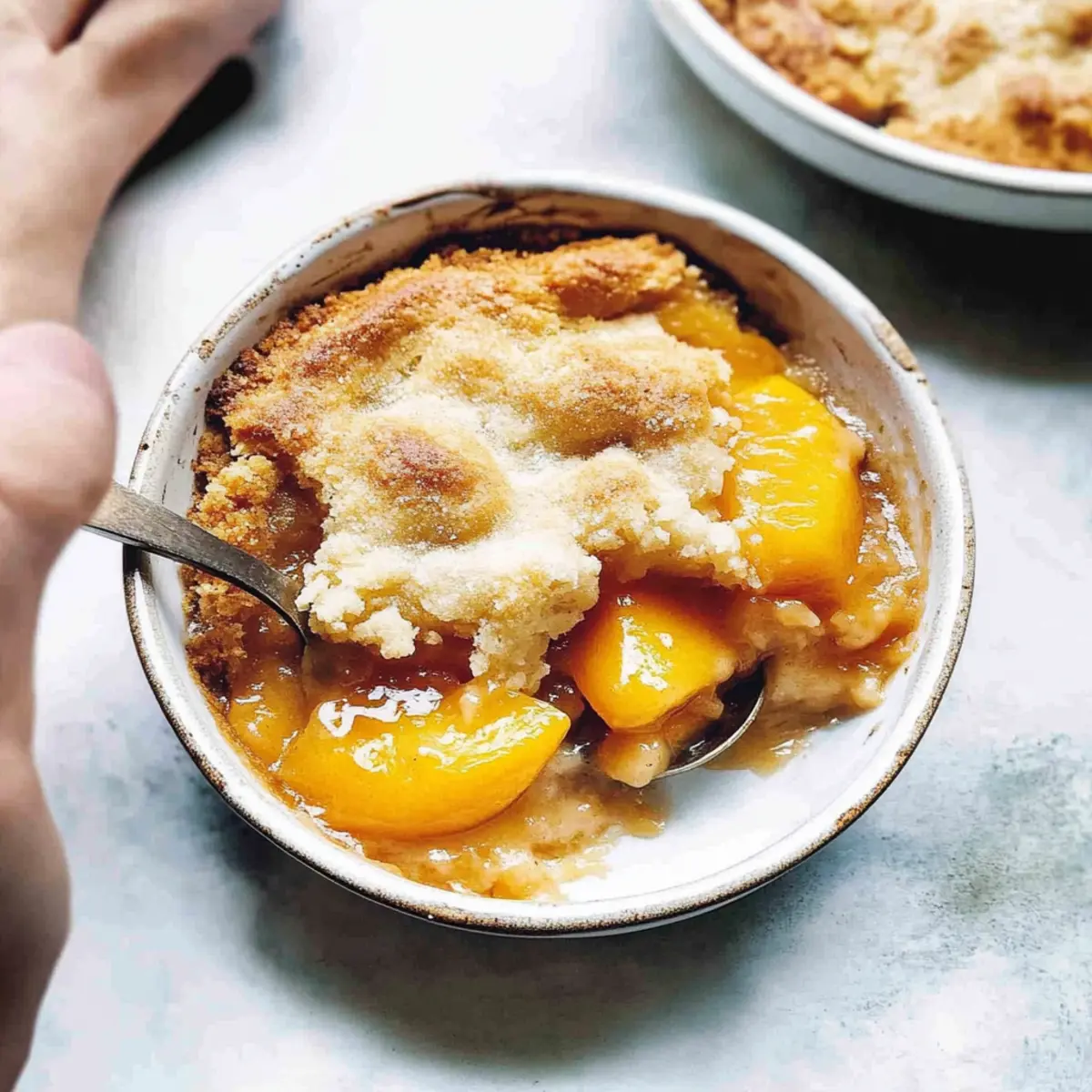 Peach Cobbler