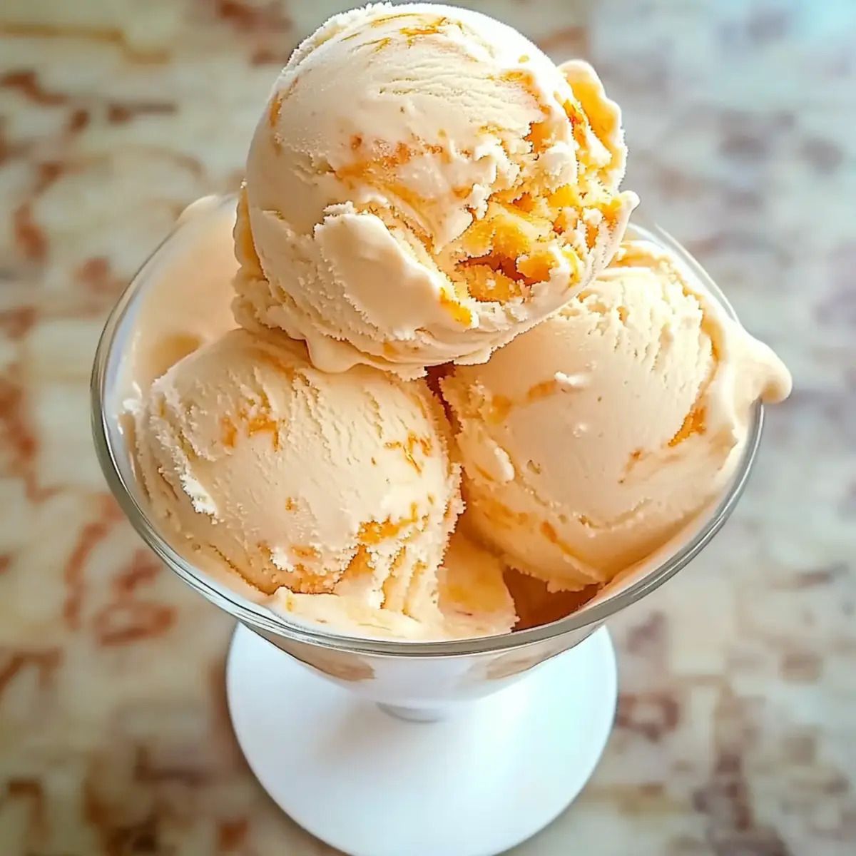 Georgia Peach Ice Cream
