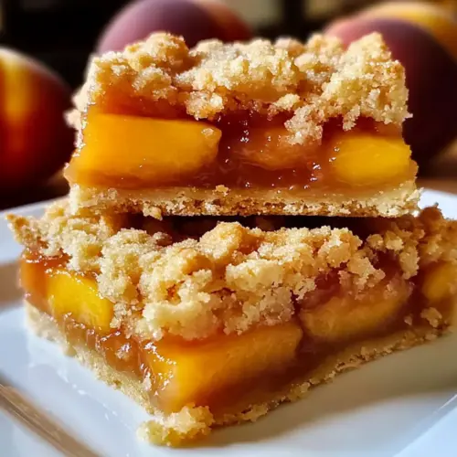 Peach Pie Bars