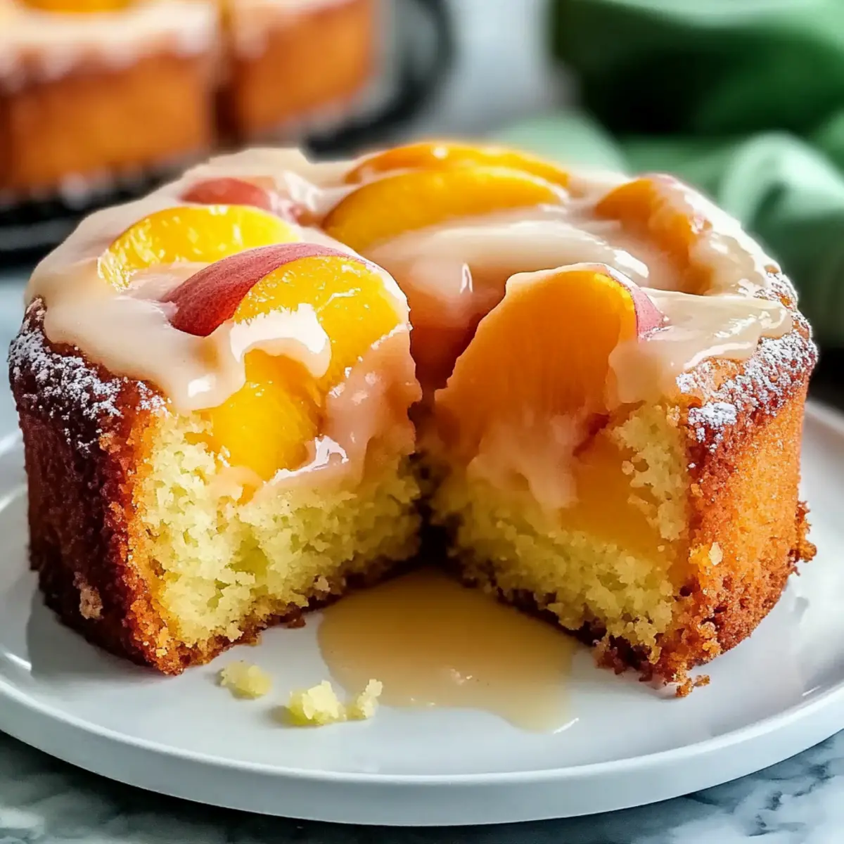 Summer Peach Cake