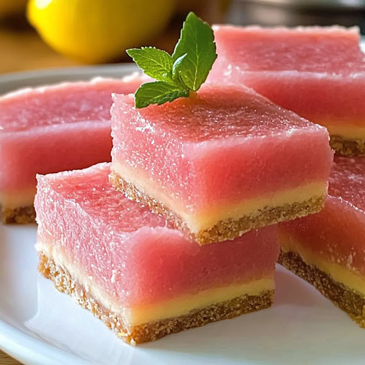 Watermelon Bars