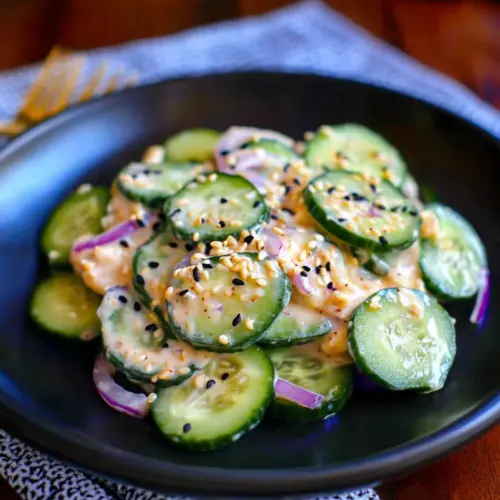 Jalapeno Popper Cucumber Salad