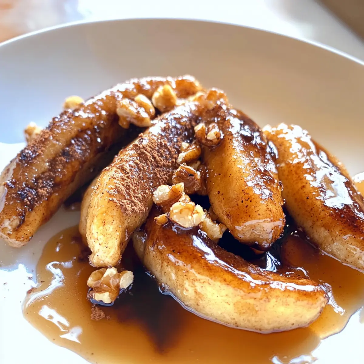 Cinnamon Fried Bananas
