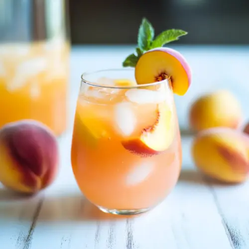 GINGER PEACH LEMONADE