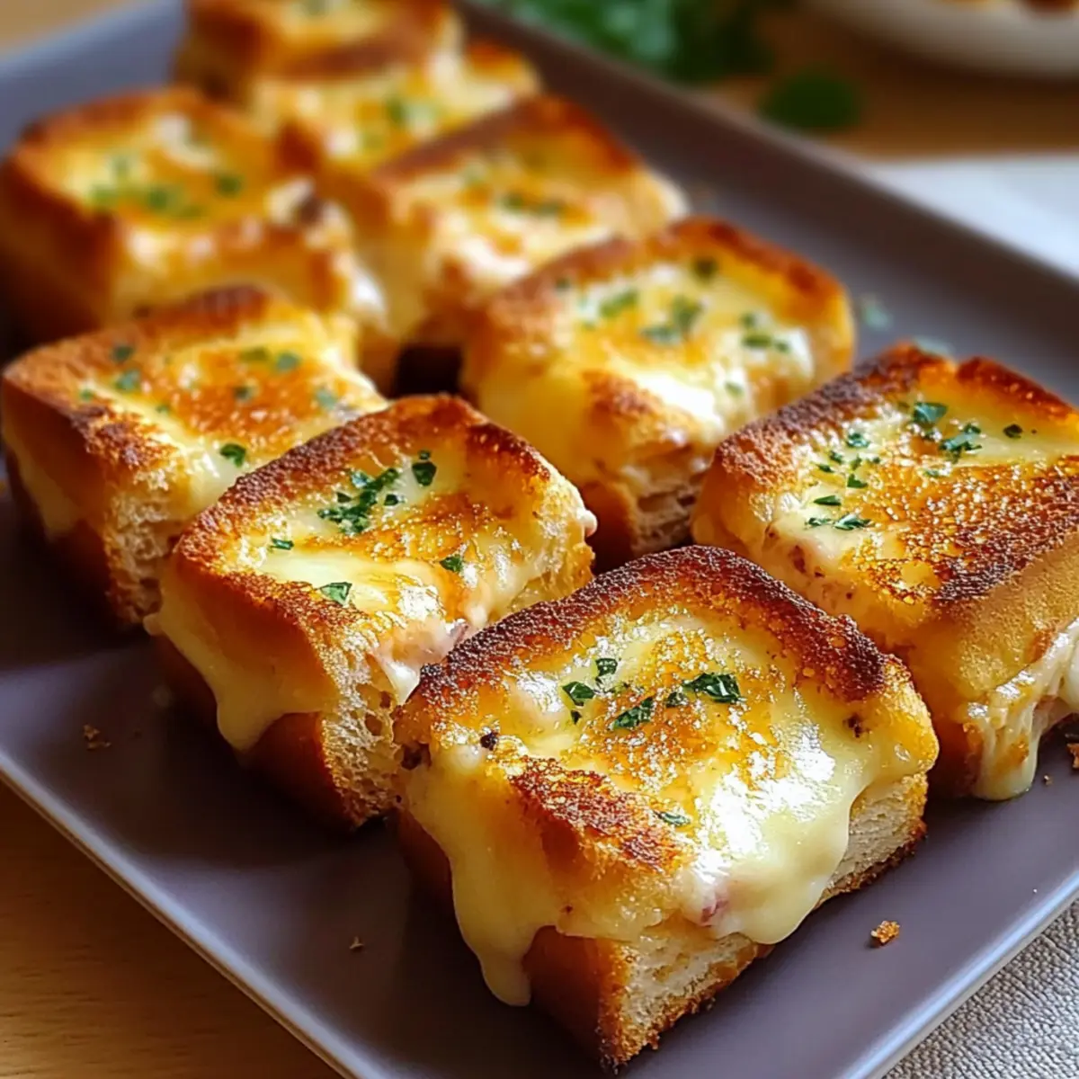 Mini Grilled Cheese Hawaiian Rolls