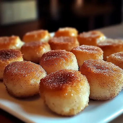 Cinnamon Sugar Biscuit Bites